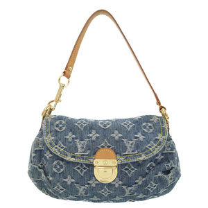 Louis Vuitton Monogram Denim Mini Pleaty Shoulder Bag